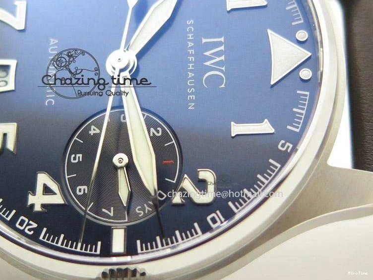 MIROTIME 0202 Refined Big Pilot IW500908 ZF 1:1 Best Edition Le Petit Prince On Brown Leather Strap A521111 V 7247